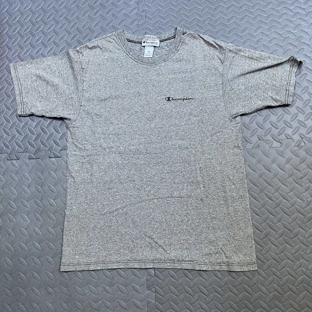 Vintage Champion Men's Shirt Size Medium Logo Nice Heavy Material Vintage Cloth